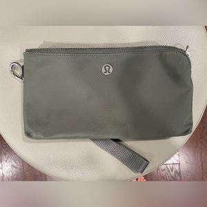 Lululemon curved wristlet